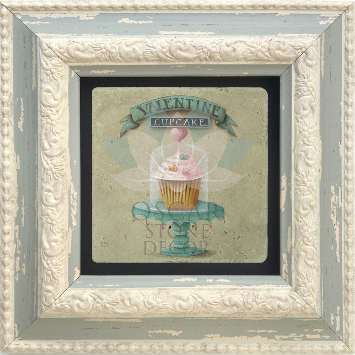 OSCAR STONE DECOR TEKLİ ÇERÇEVELİ DOĞALTAŞ DUVAR DEKORU / CDD-10-027 (WALL DECOR)