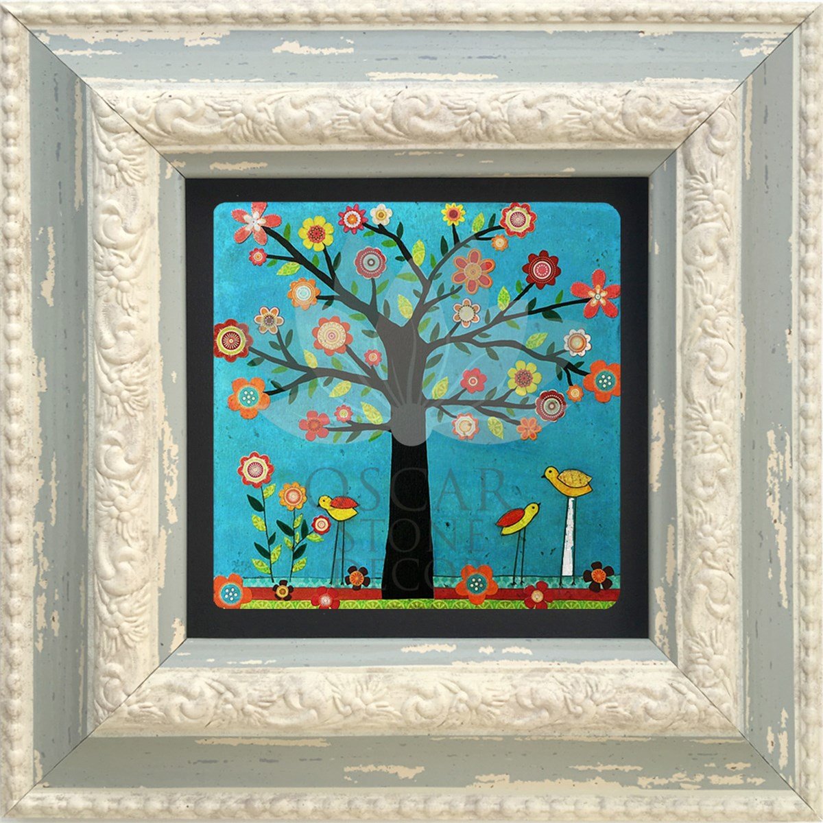OSCAR STONE DECOR TEKLİ ÇERÇEVELİ DOĞALTAŞ DUVAR DEKORU / CDD-10-019 (WALL DECOR)