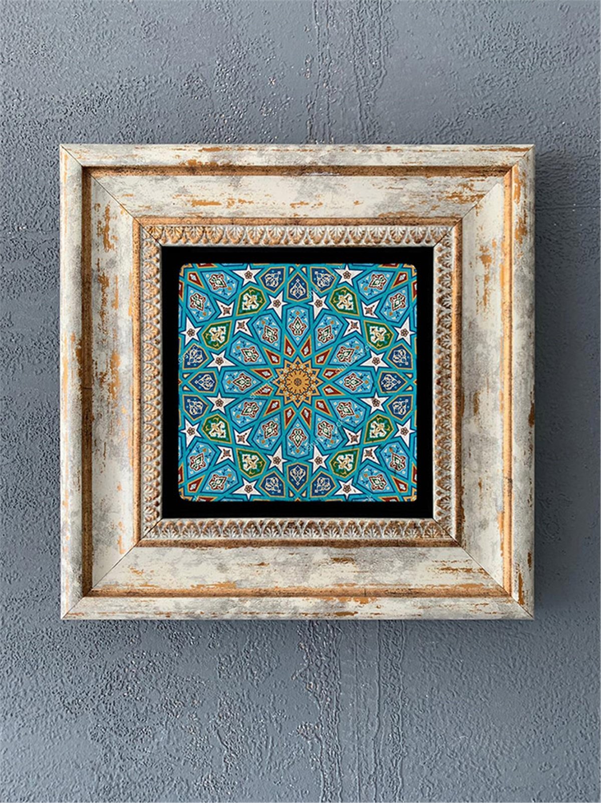 OSCAR STONE DECOR TEKLİ ÇERÇEVELİ DOĞALTAŞ DUVAR DEKORU / CDD1-40-309 (WALL DECOR)