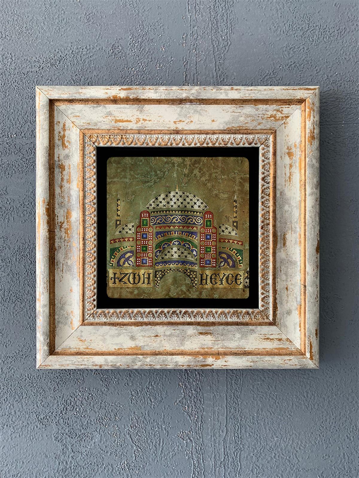 OSCAR STONE DECOR TEKLİ ÇERÇEVELİ DOĞALTAŞ DUVAR DEKORU / CDD1-40-007 (WALL DECOR)