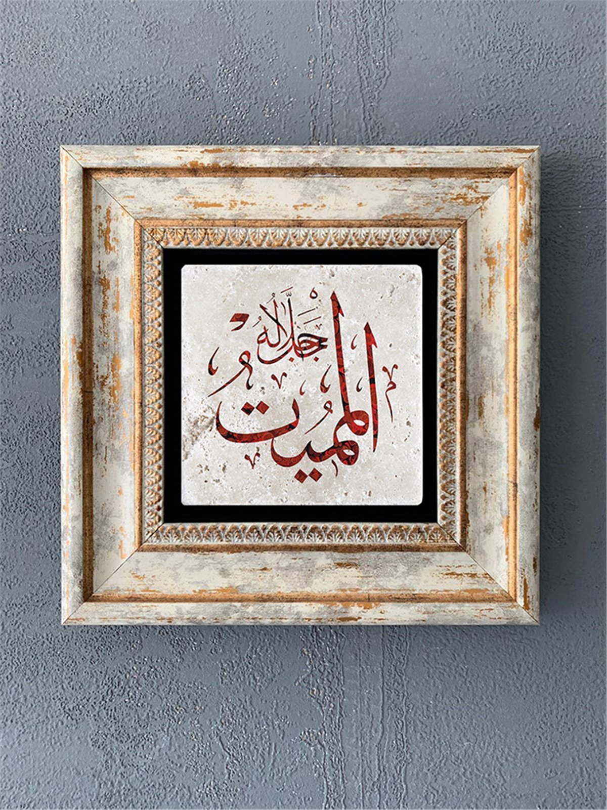 OSCAR STONE DECOR TEKLİ ÇERÇEVELİ DOĞALTAŞ DUVAR DEKORU / CDD1-40-330 (WALL DECOR)