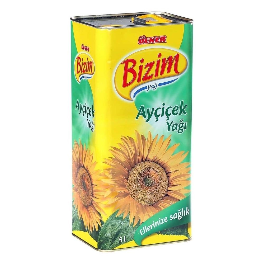 Bizim Aycicek Yagi 5 Lt Tnk