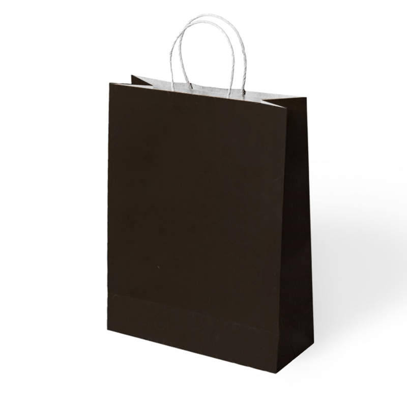 KBK Market 31x12x41 Büküm Saplı Karton Poşet 12 Adet-Hediye Çantası
