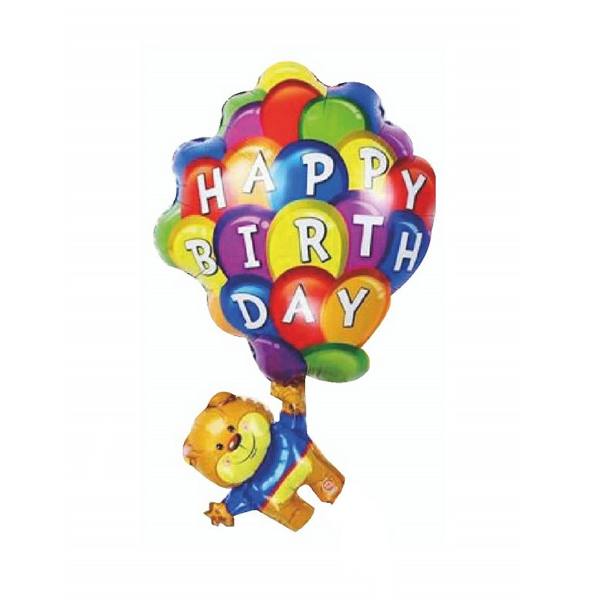 KBK Market Ayıcıklı Happy Birthday Folyo Balon