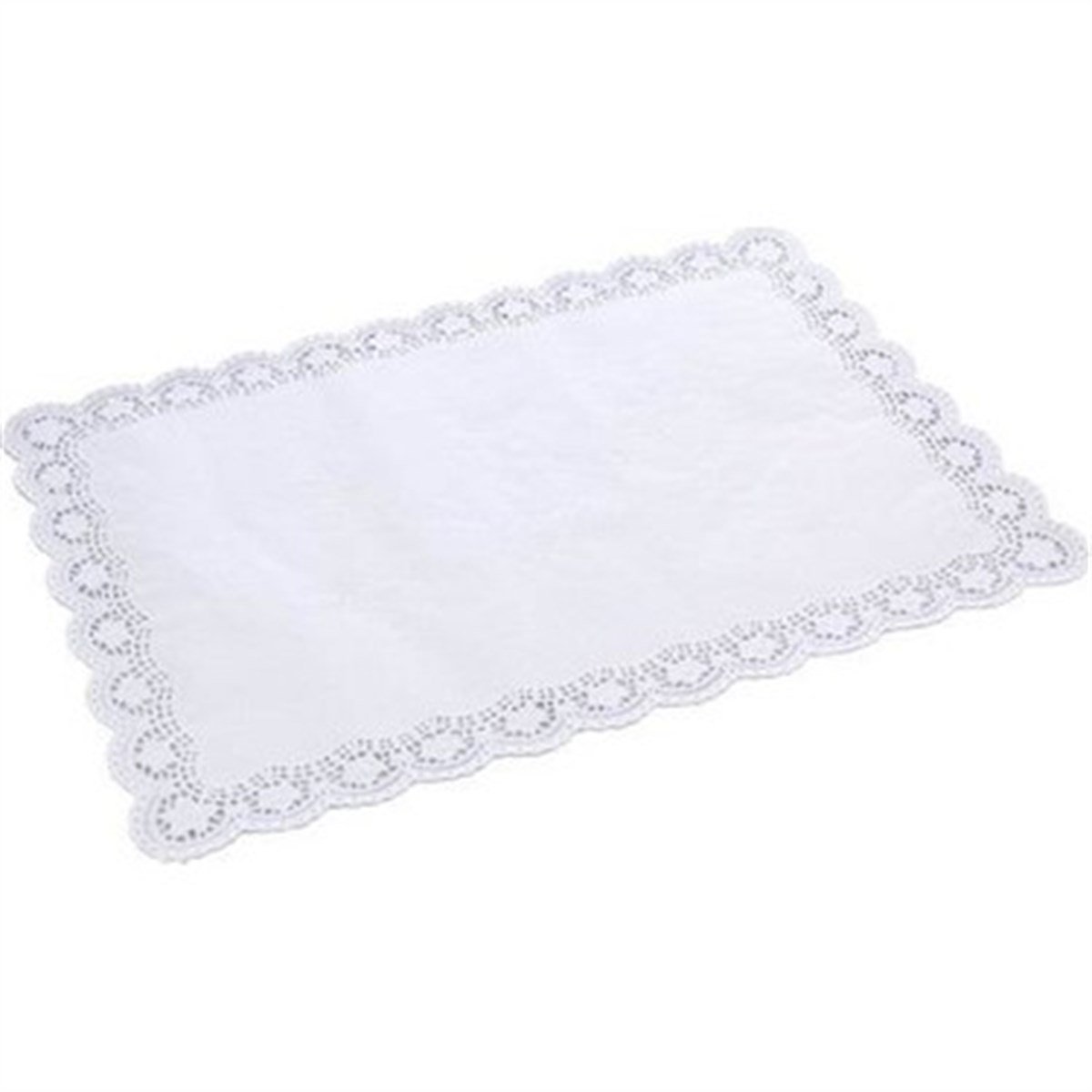 KBK Market Beyaz Dantel Pasta Altlığı 26-37 cm 20 Adet