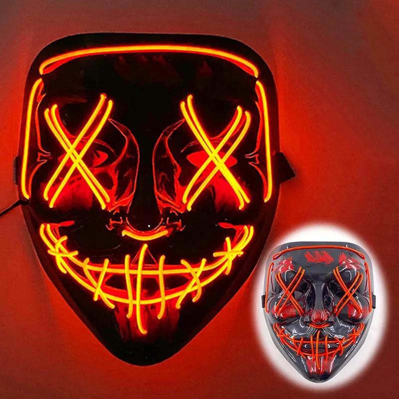 KBK Market Halloween Işıklı Maske
