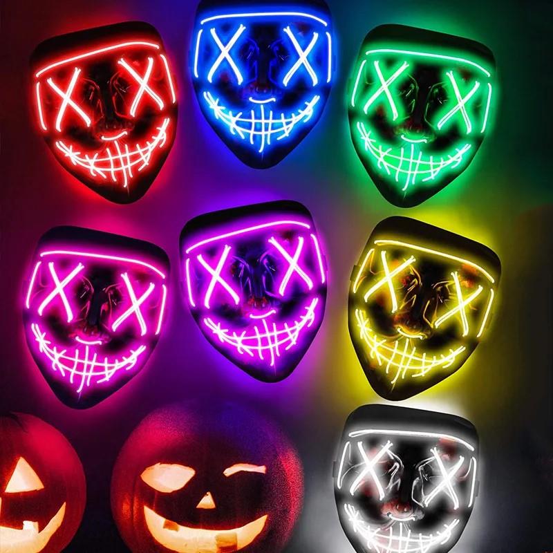 KBK Market Halloween Işıklı Maske