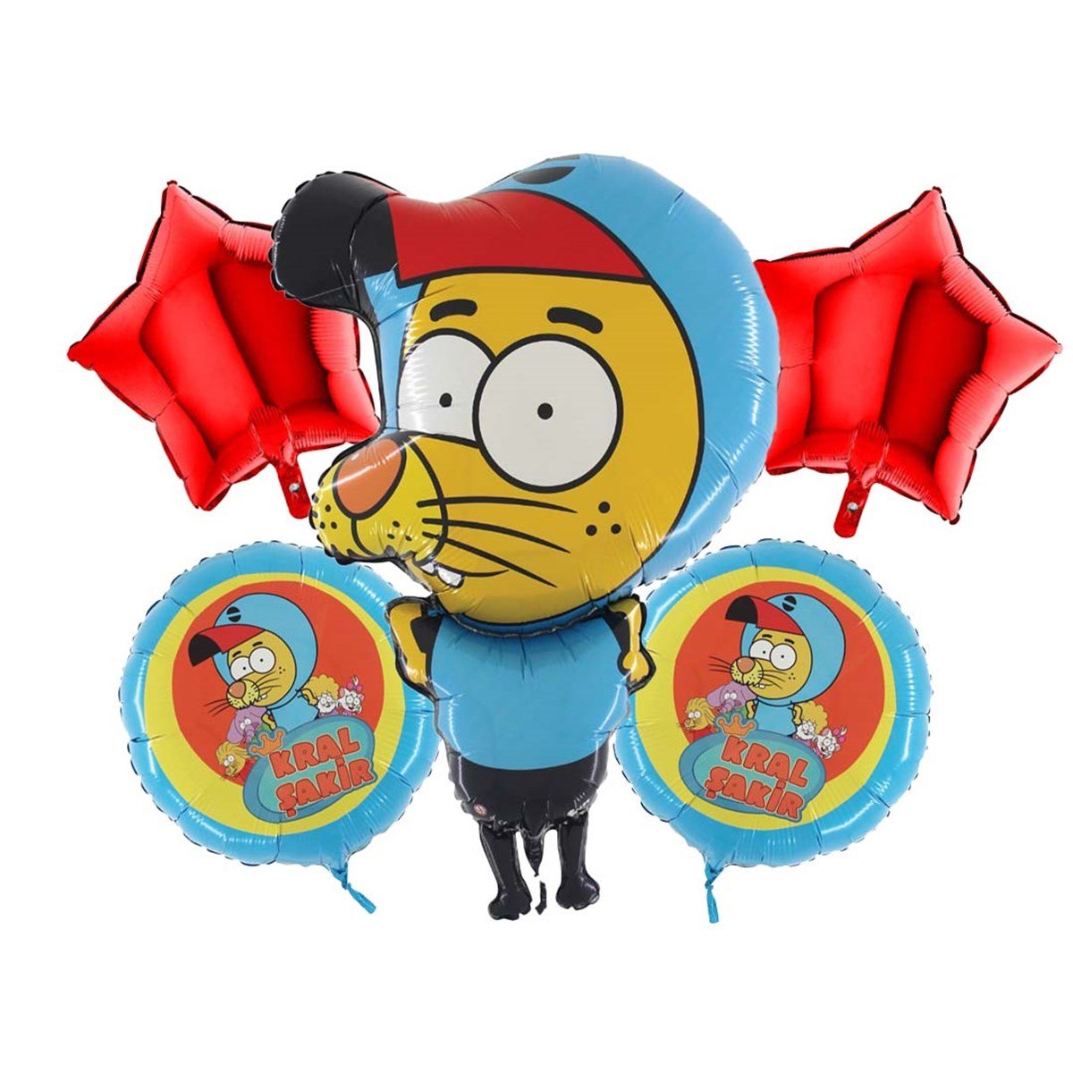 KBK Market Kral Şakir Folyo Balon Seti