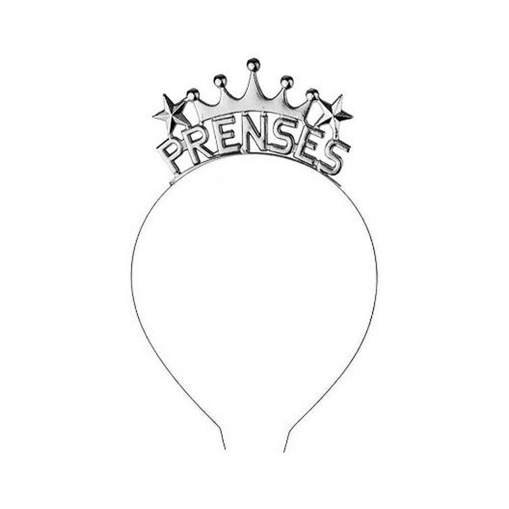 KBK Market Metal Gümüş Prenses Taç