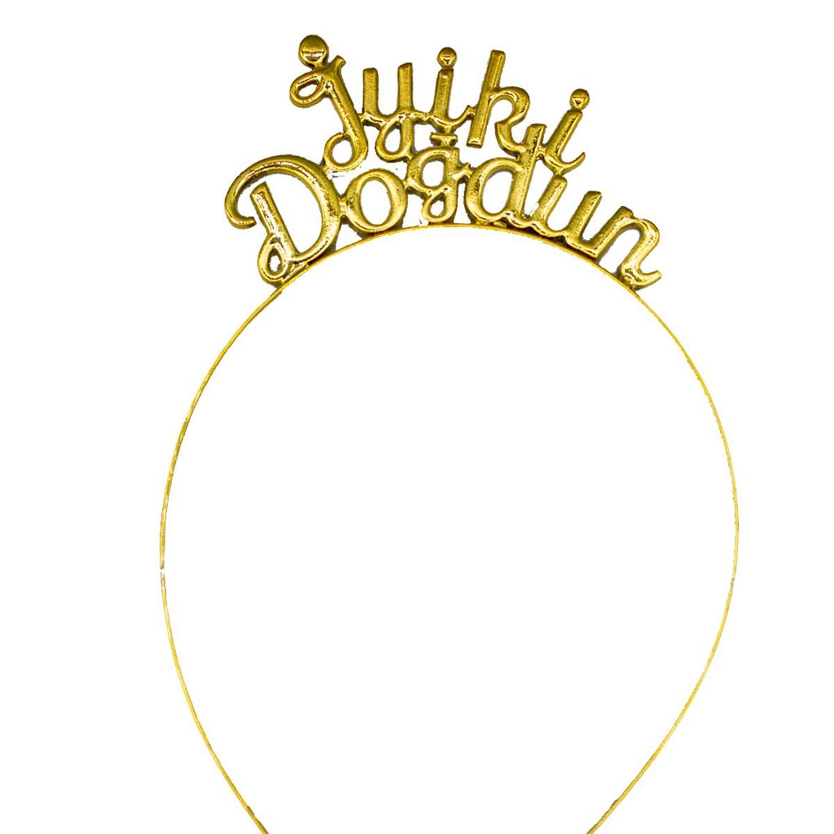 KBK Market Metal İyiki Doğdun Taç Altın
