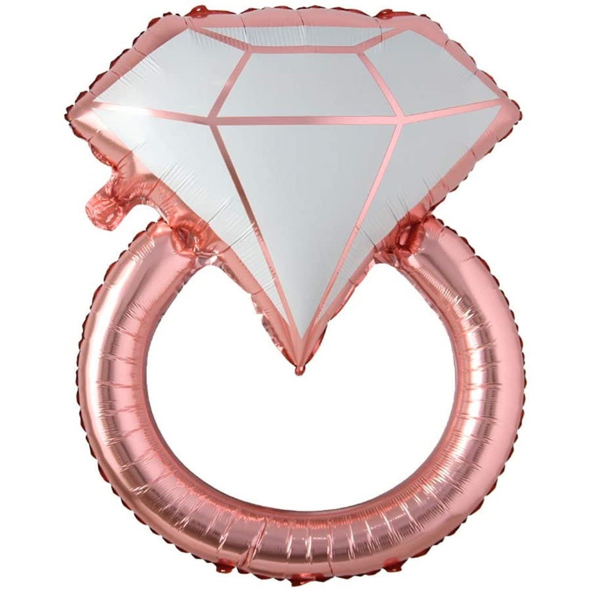 KBK Market Rose Gold Büyük Yüzük Folyo Balon