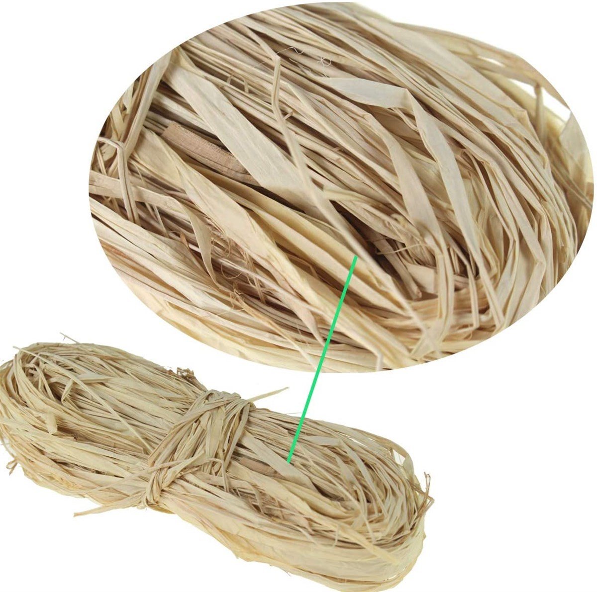 KBK Market Safari Püskül Saman İp 100 gram