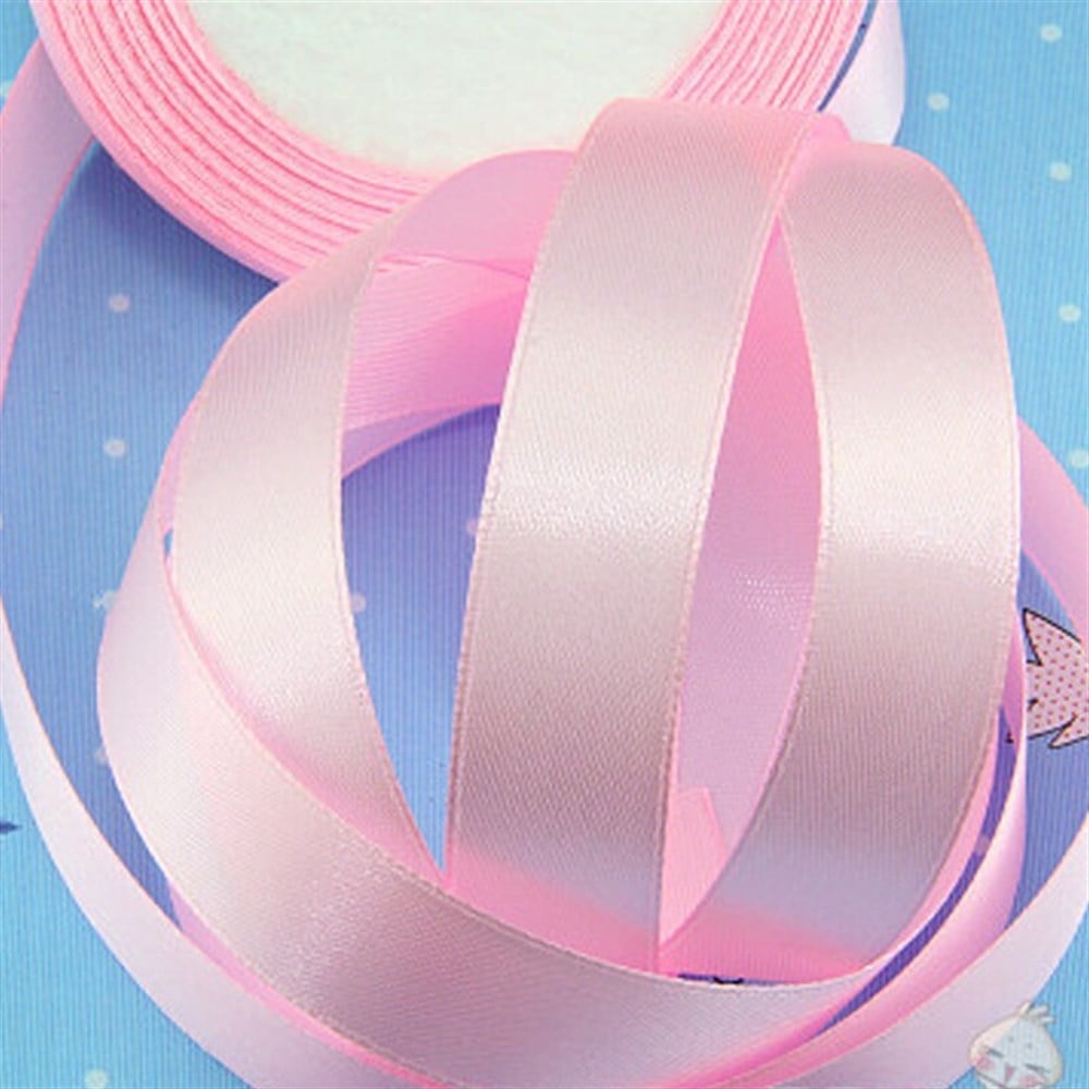 KBK Market Saten Kurdele 2 cm x 10 metre  Pembe