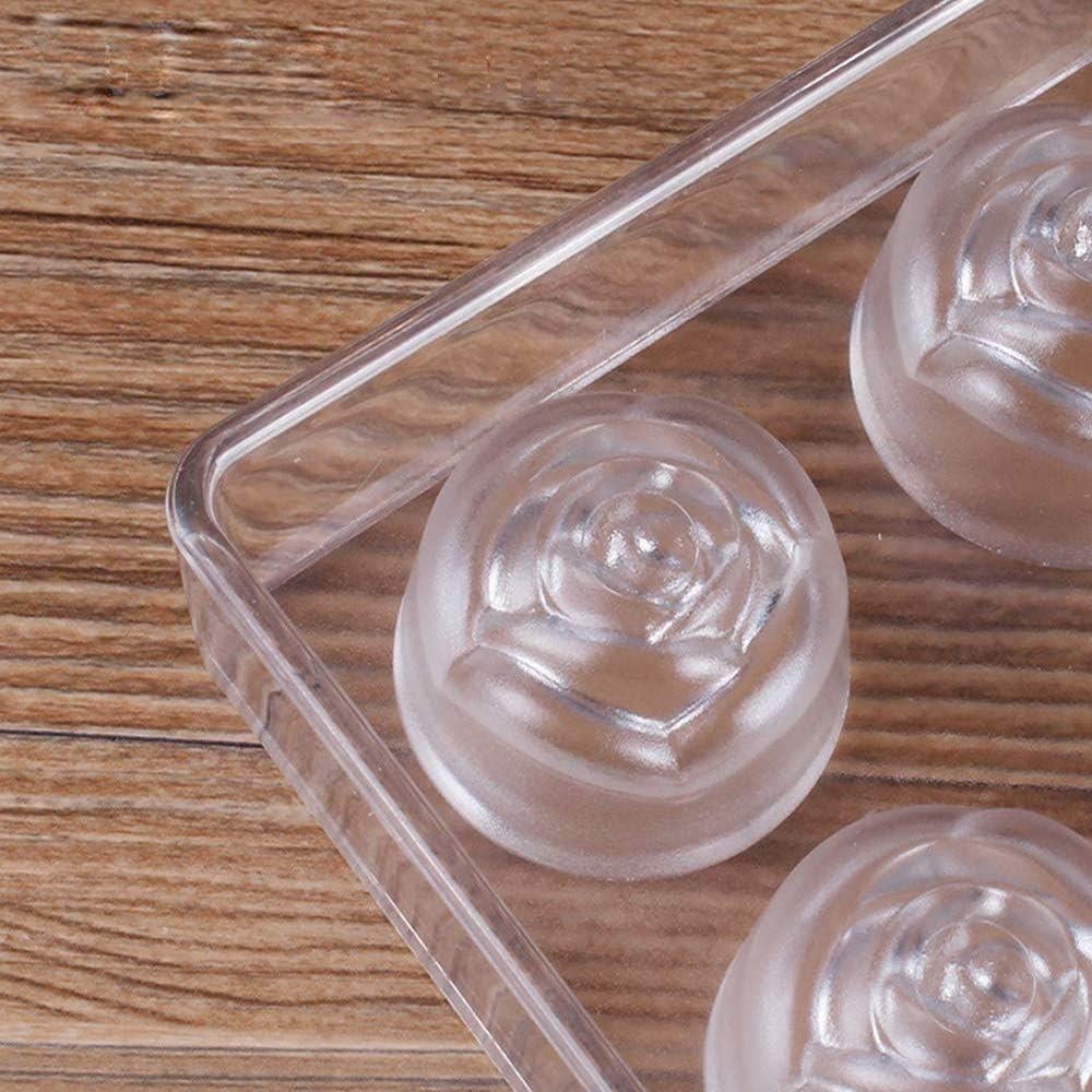 Polikarbon Gül Çikolata Kalıbı 27,5*14 cm