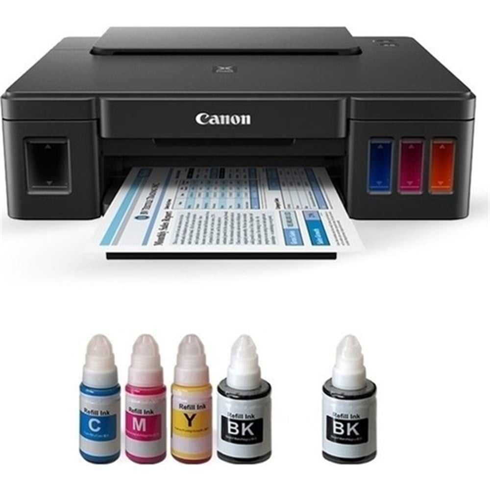 Canon Pixma G1411 Renkli Mürekkep Püskürtmeli Tanklı Yazıcı