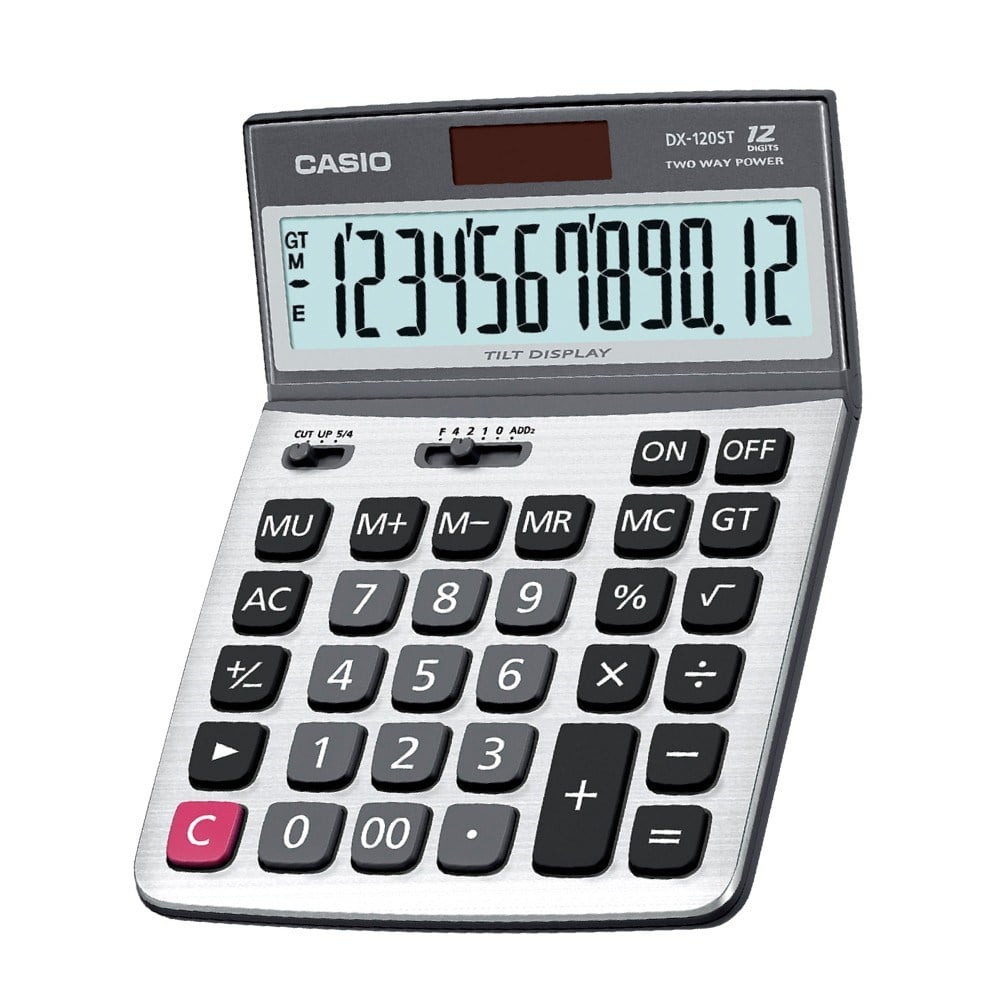 Casio DX-120ST Masaüstü Hesap Makinesi