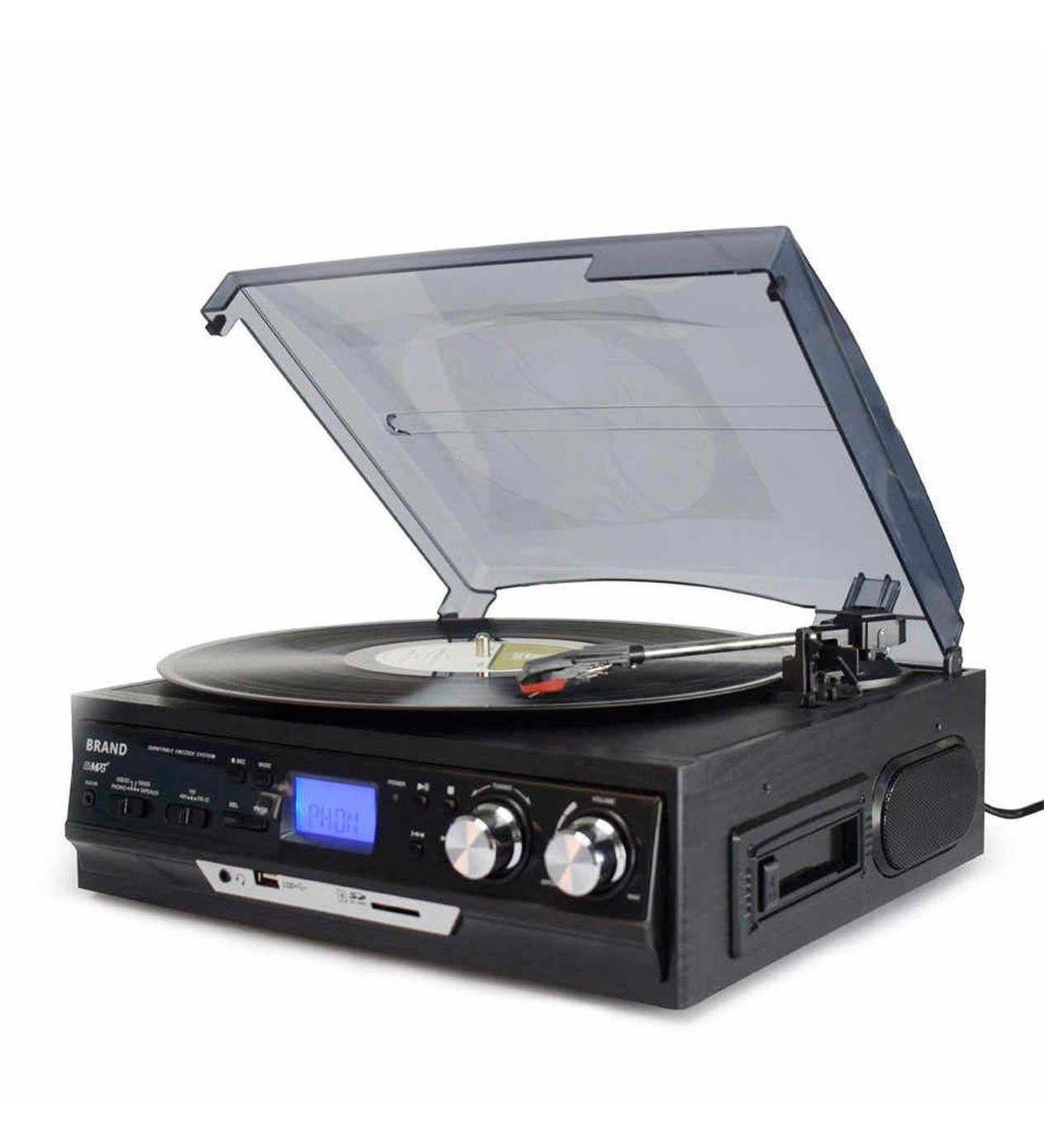 Knstar KN-27 Bluetoothlu Kumandalı Hoparlörlü Pikap