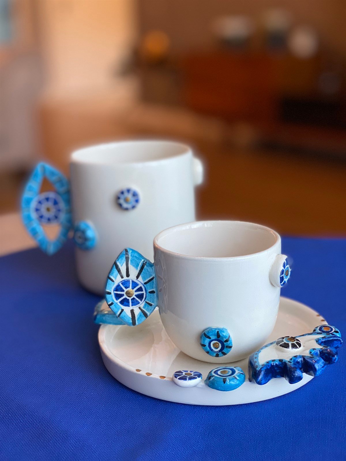 Nazar Seramik Kahve Fincanı