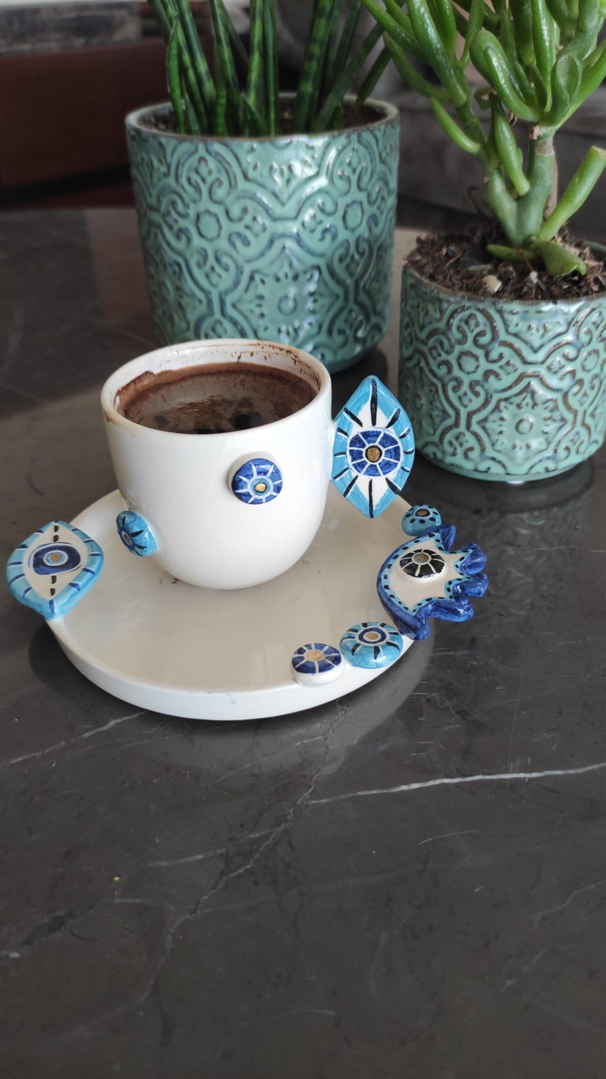 Nazar Seramik Kahve Fincanı