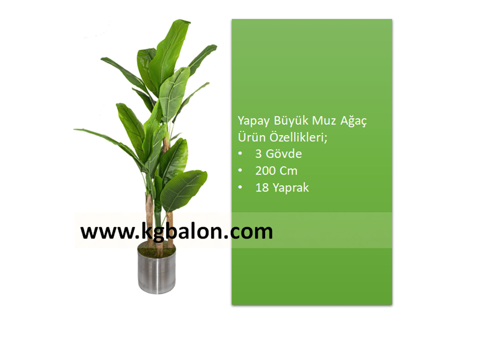 Yapay Büyük Muz Ağaç
