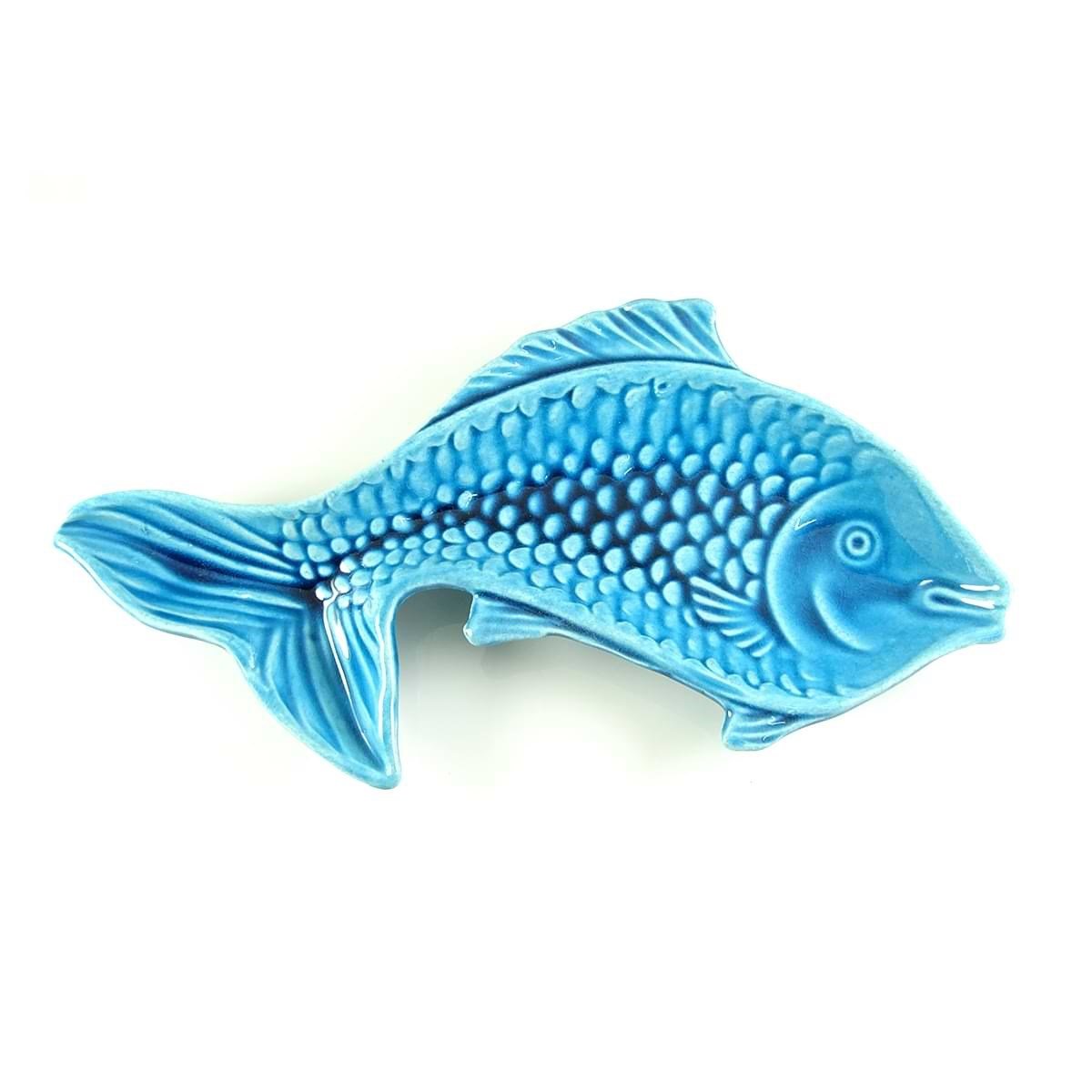 Ceramic Fish Design Snack Plate