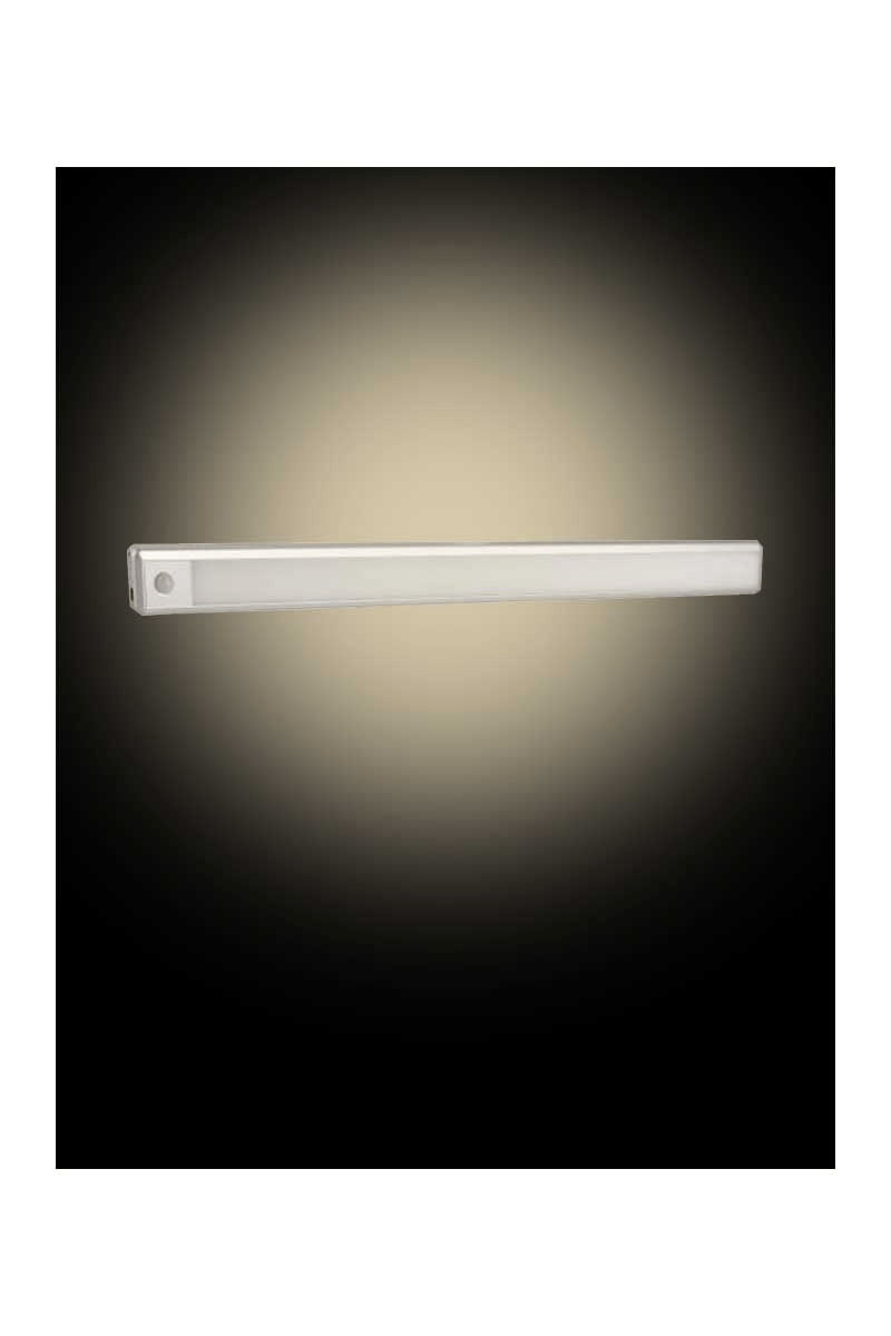 CataCata CT-2464 10w Bella Slim Cabinet Şarjlı Sensörlü Led Yatay Bant Armatür 40cm