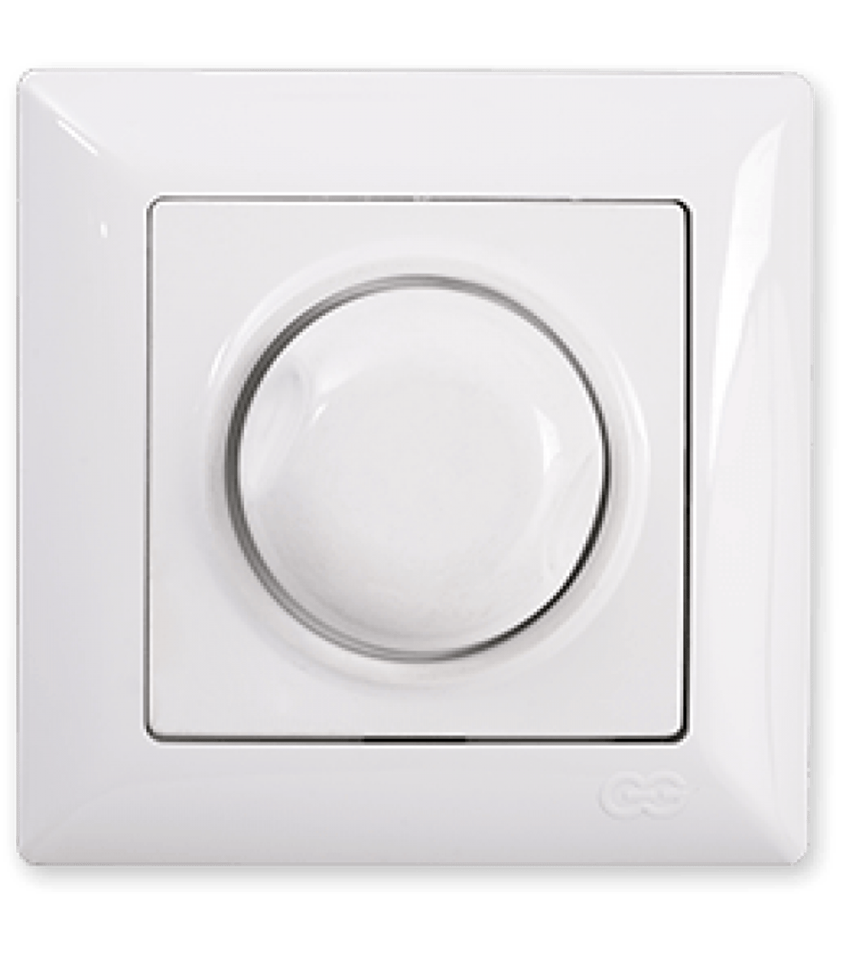 GünsanGünsan Visage Simple Beyaz Rotatif Dimmer 