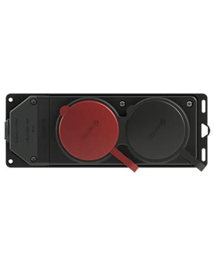 NeadNead 3x25A+1x16A Kauçuk İkili Grup Priz
