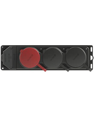 NeadNead 3x25A+1x16A+1x16A Kauçuk Üçlü Grup Priz