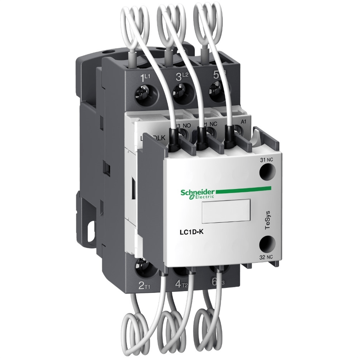 SchneiderSchneider LC1DLKM7 Kontaktör Tesys Lc1-Dm - 3 Kutup - 400...440V 20 Kvar - Bobin 220 V Ac 