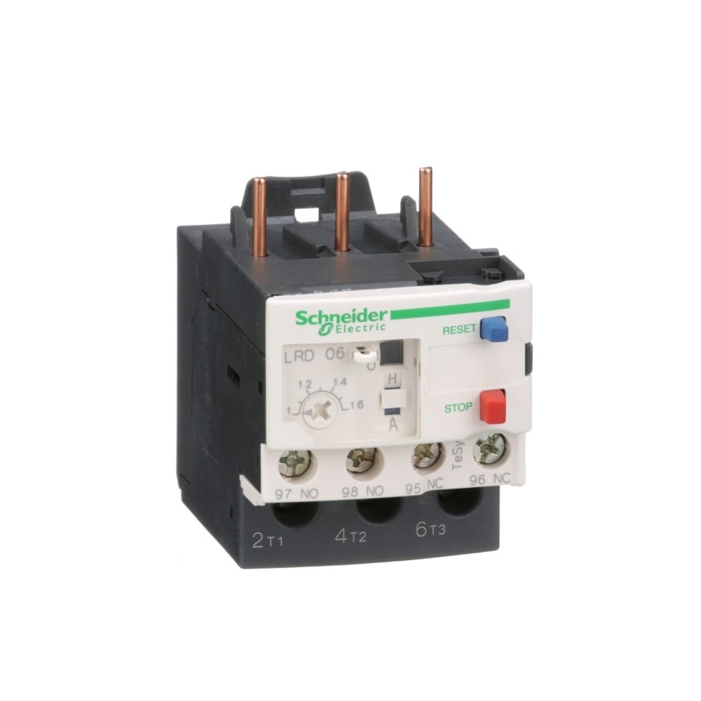 SchneiderSchneider LRD06 Tesys D Termal Aşırı Yük Röleleri - 1...1,6 A - Sınıf 10A