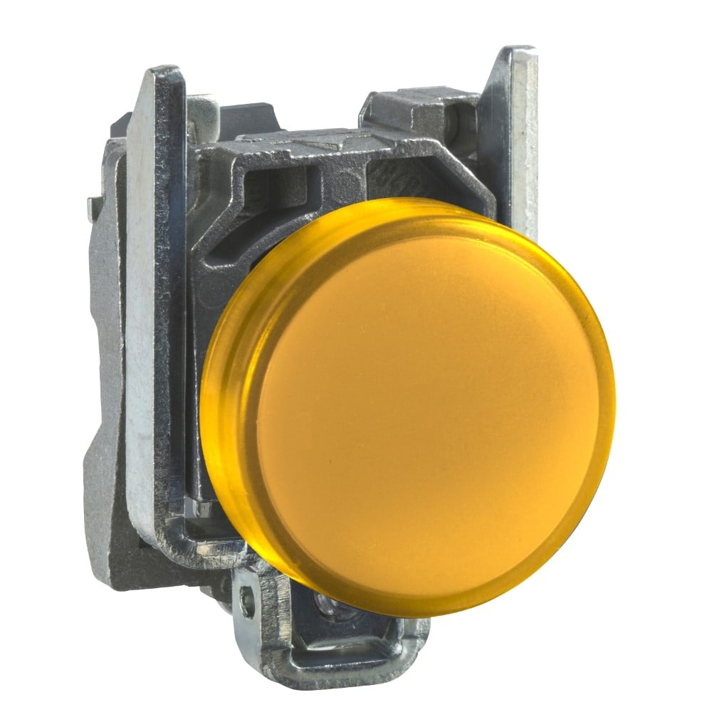SchneiderSchneider XB4BVB5 24V Entegre Led'Li Turuncu Eksiksiz Pilot Işığı Ø22 Düz Lens