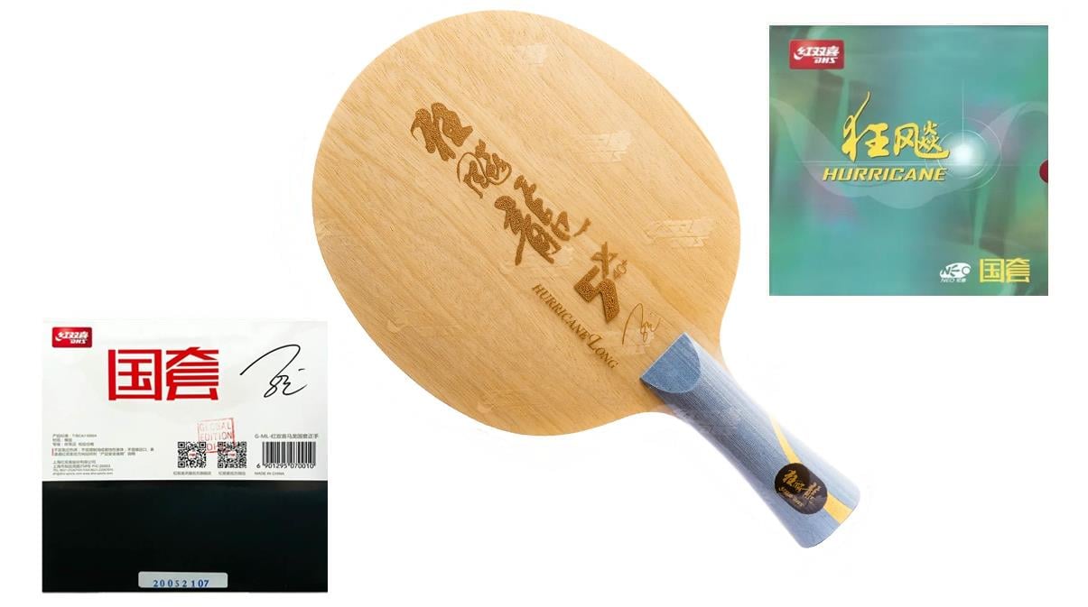 DHS Combo Ma Long Masa Tenisi Raketi