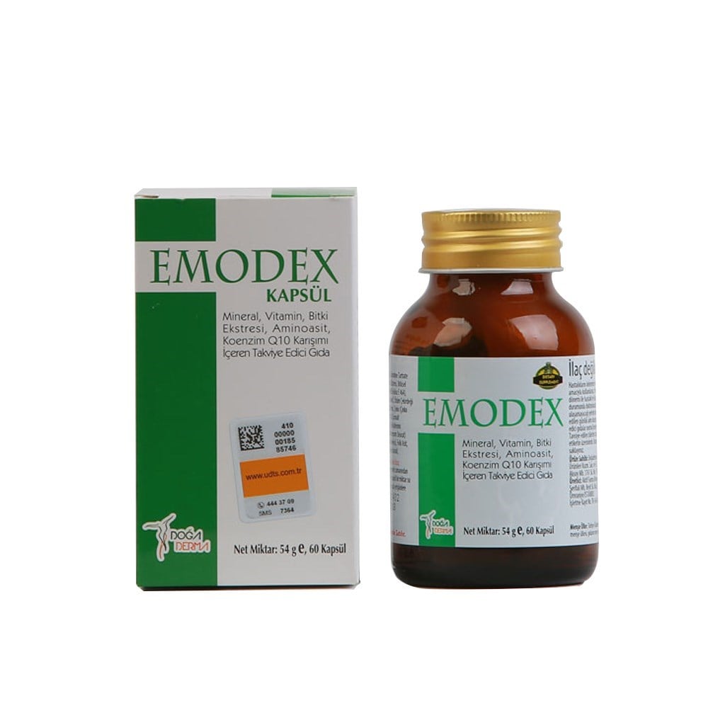 DoğaDerma Emodex 60 Kapsül
