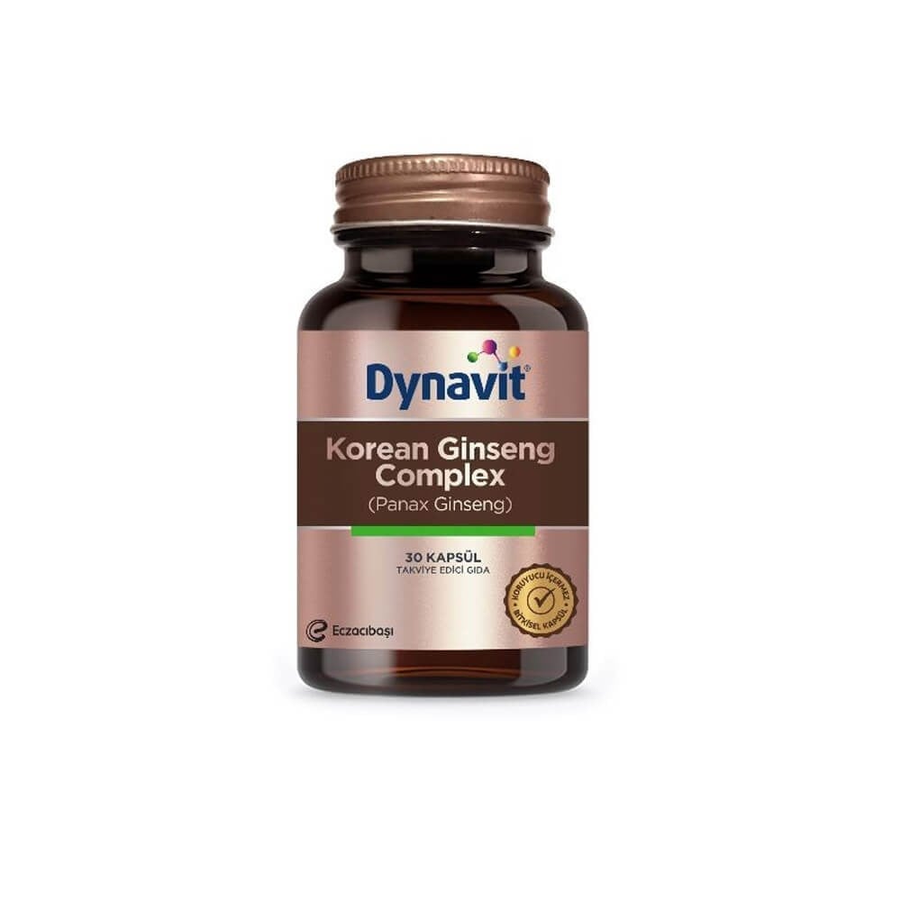Dynavit Korean Ginseng (Panax) 30 Kapsül