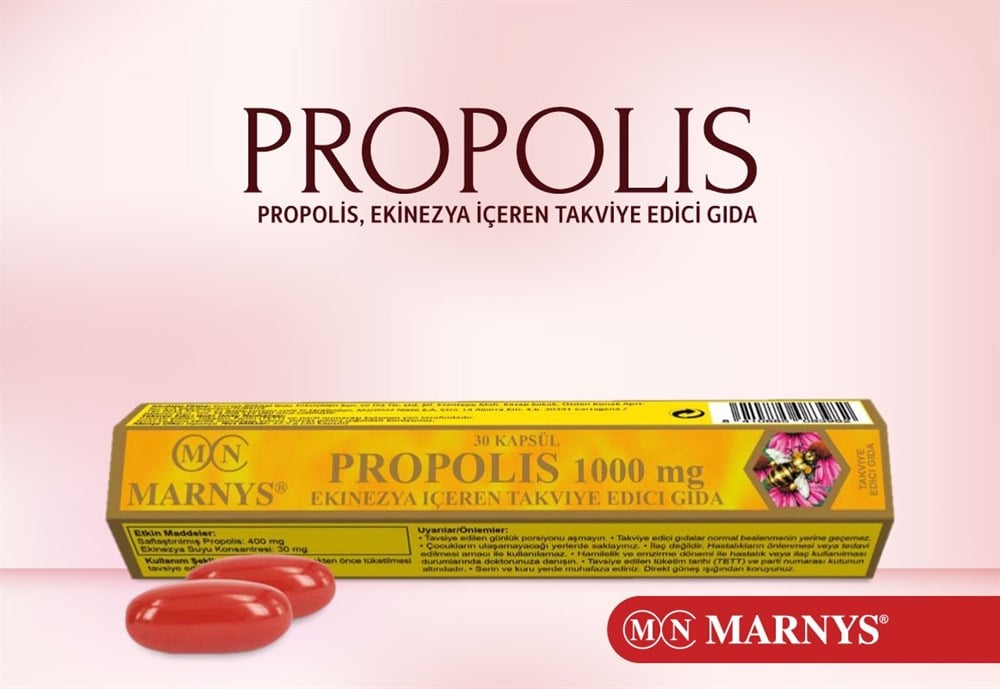 MN MARNYS Propolis 1000 mg 30 Kapsül