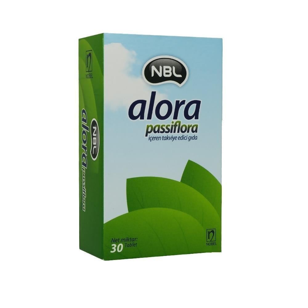 NBL Alora Passiflora İçeren Takviye Edici Gıda 30 Tablet