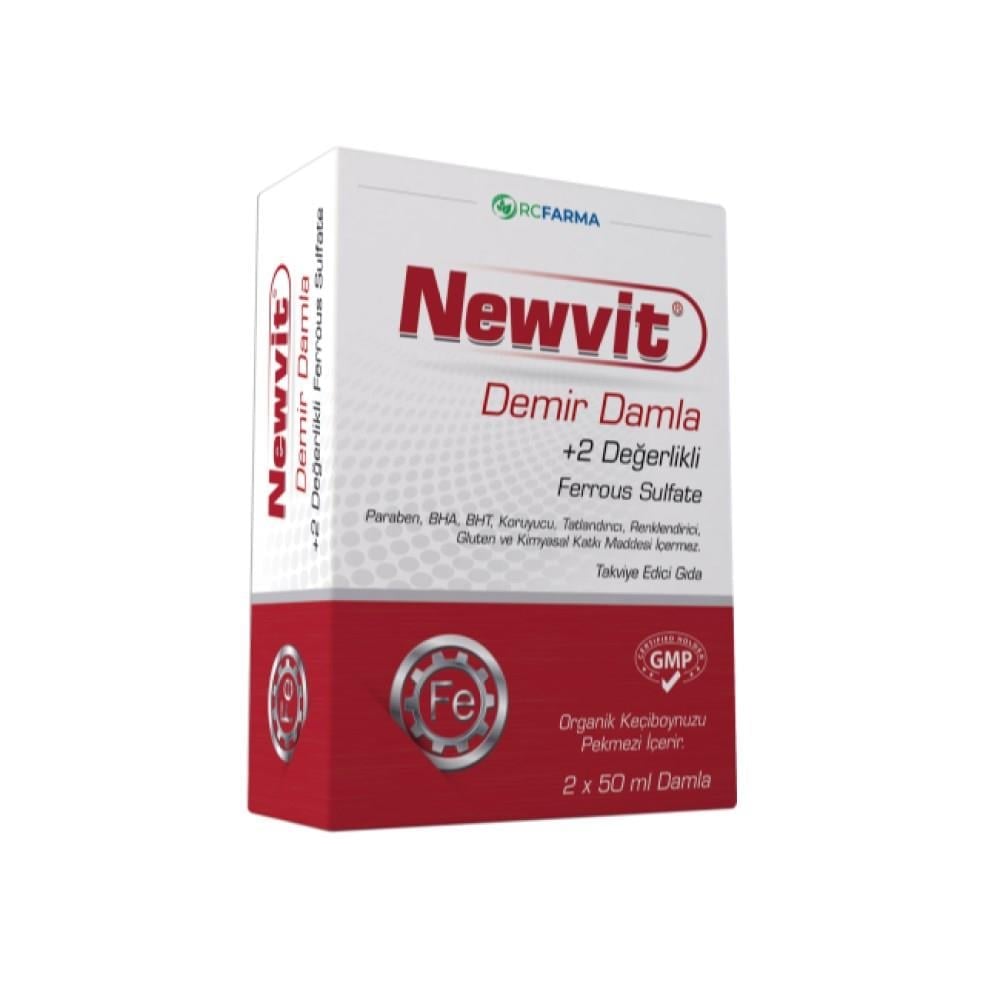 Newvit Demir Damla 2 x 50 ml
