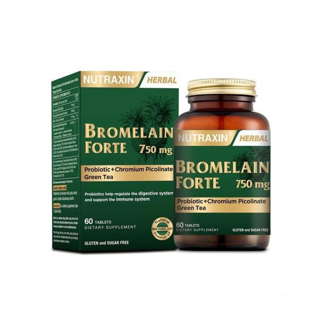 Nutraxin Bromelain Forte 60 Tablet
