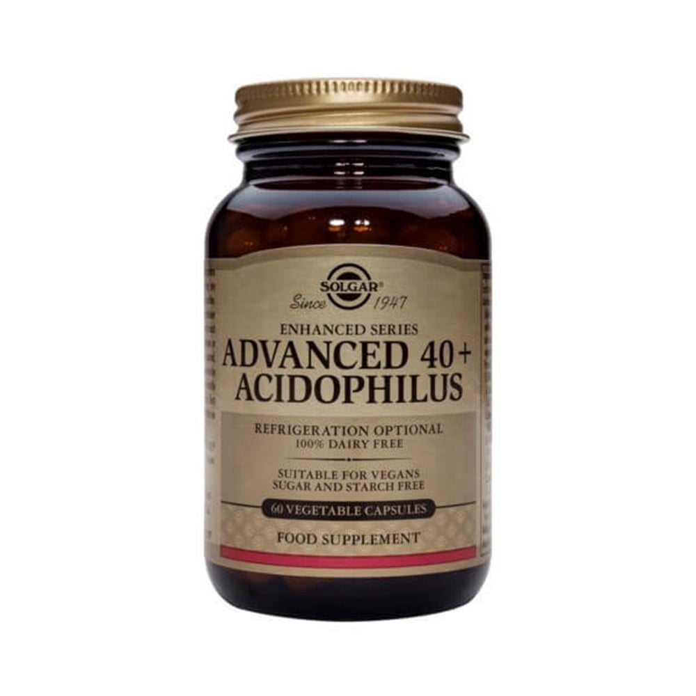 Solgar Advanced 40+ Acidophilus 60 Kapsül