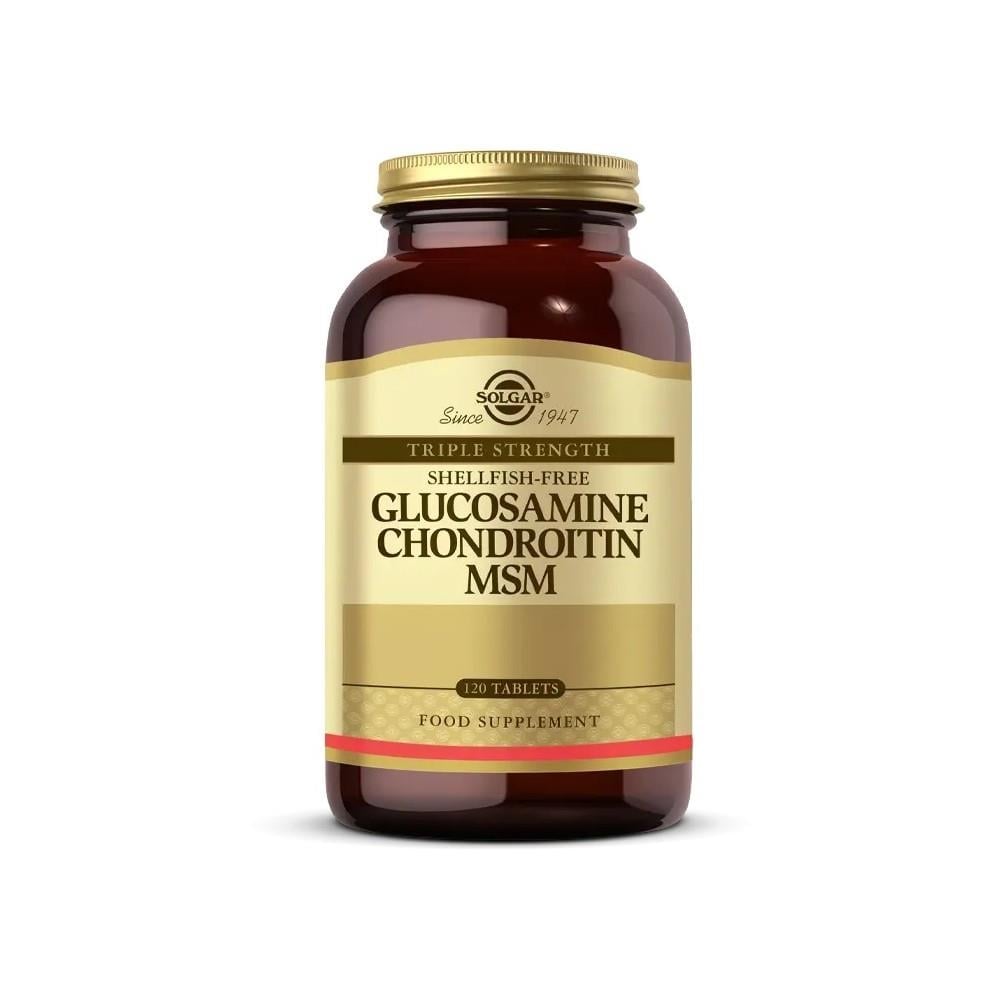 Solgar Glucosamine Chondroitin MSM 120 Tablet