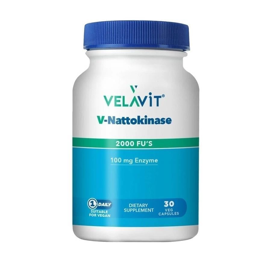 Velavit V-Nattokinase Takviye Edici Gıda 30 Kapsül