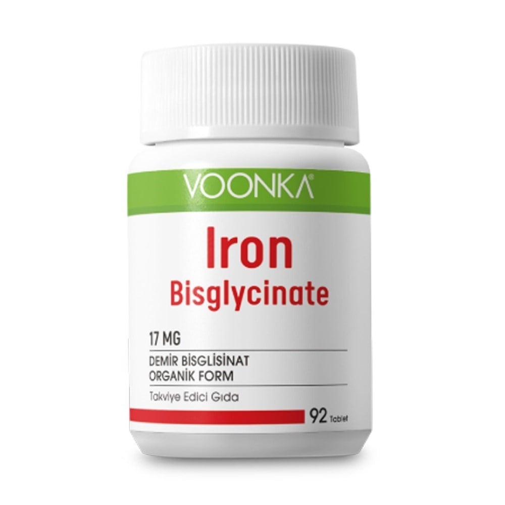 Voonka Iron Bisglycinate 92 Tablet