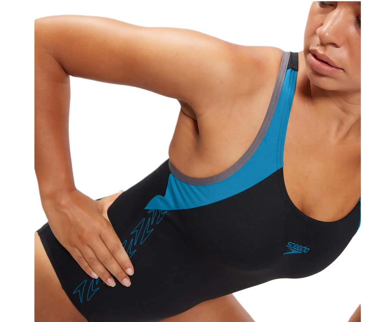 Speedo Hyper Boom Flyback Kadın Yüzücü Mayosu