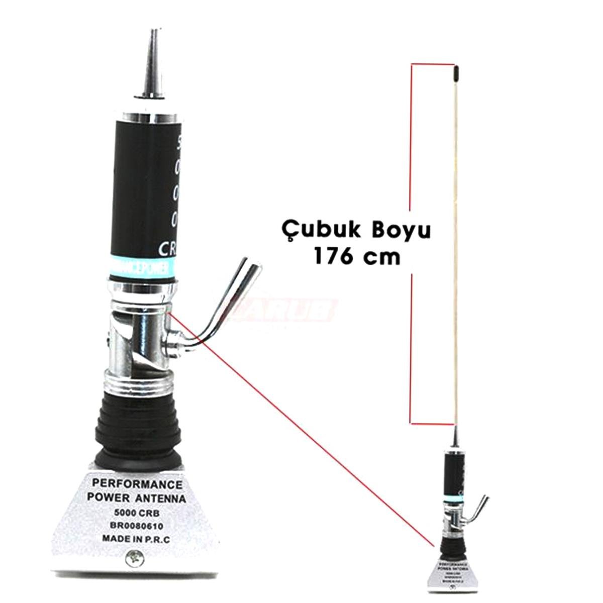 Hko Anten Magnum Telsiz Tip 2 Mt Turbo 5000 Mhz 190 CmHKO7BR0080610