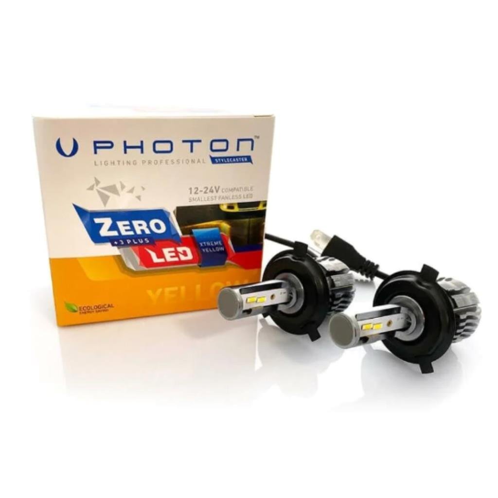 Hko Zero Photon H4 X-Treme Yellow Fansız 12V-24V Led FarHKO7ZR3724XY