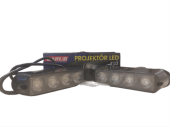OFF ROAD PROJEKTOR 11 CM KIRMIZI 4 LED ÇAKARLI 9-30V  2 Li