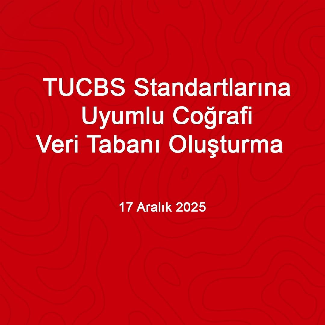 TUCBS Uyumlu Veri Tabanı Altyapısı Oluşturma