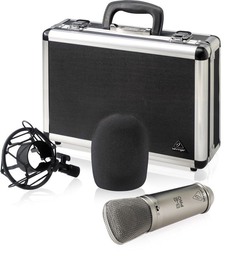 Behringer B-2 PRO Altın Kaplamalı Çift Geniş Diyaframlı Kayıt Mikrofonu