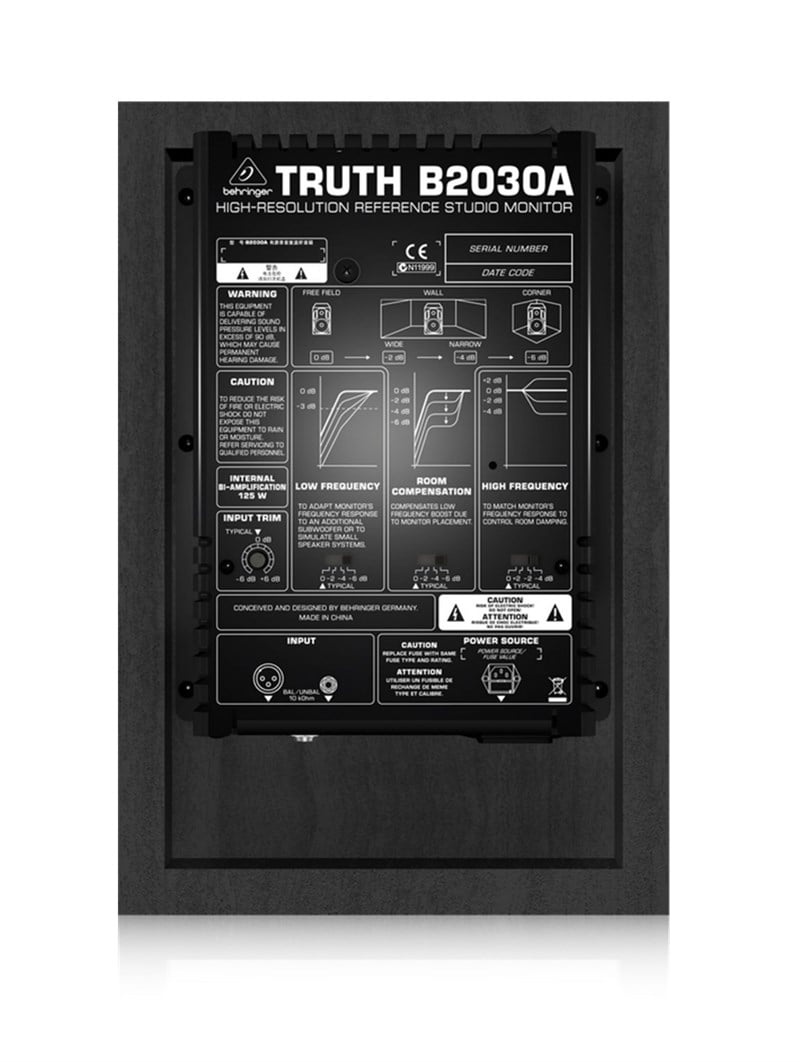 Behringer TRUTH B2030A 6.75 inç 50W 2 Yollu Aktif Studyo Monitörü